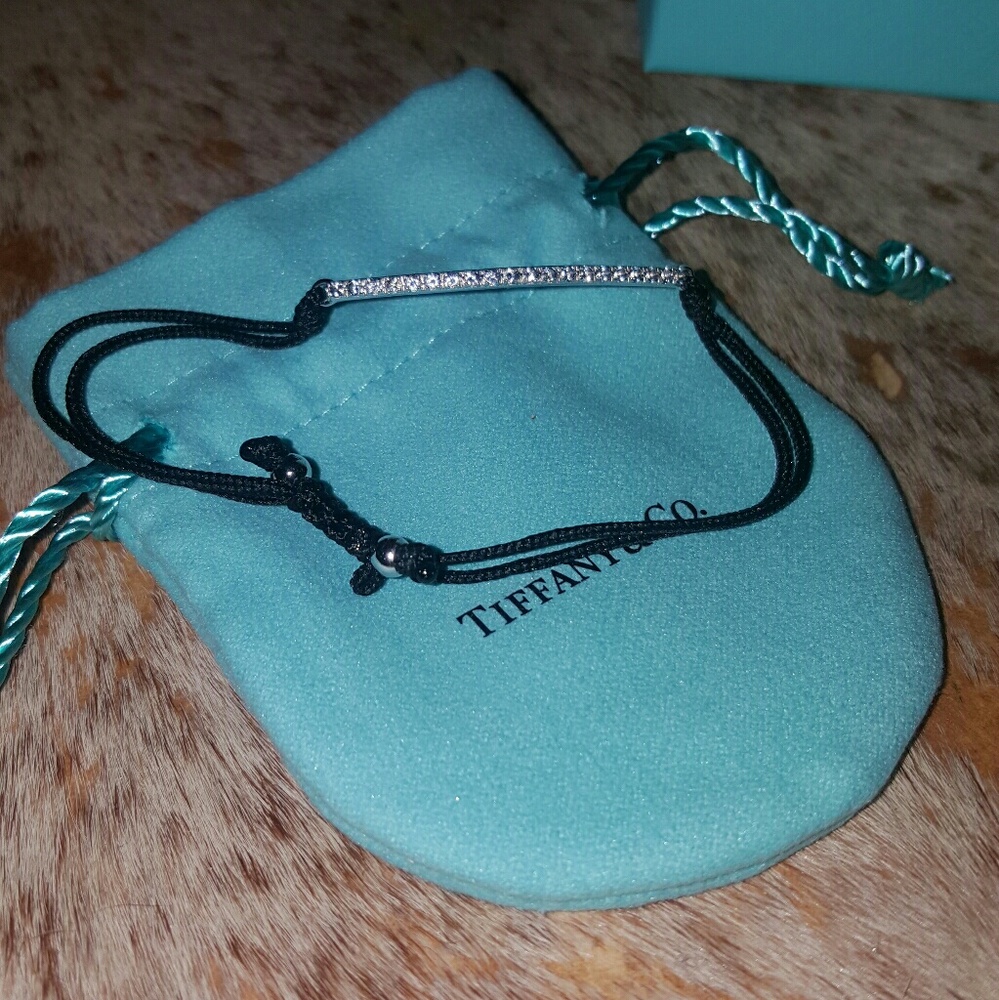 Tiffany & Co. Aquamarine 18K White Gold Bracelet